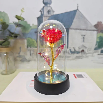 LED Eternal Rose Flower Gift – Romantic Décor