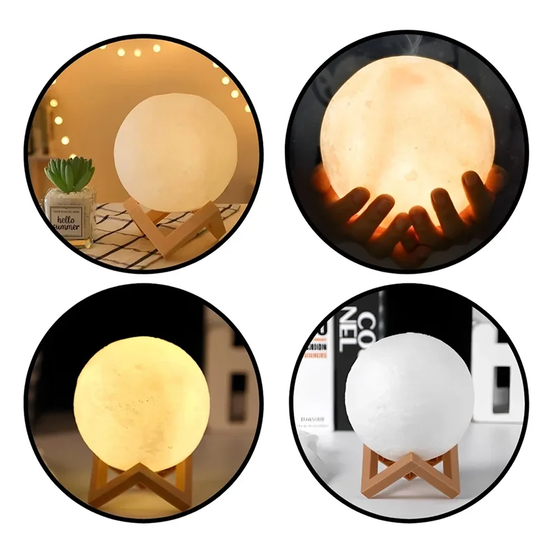 LED Moon & Galaxy Night Light