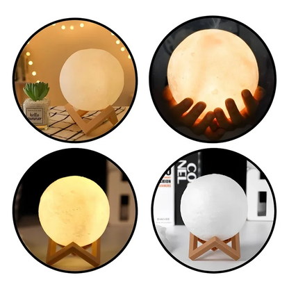 LED Moon & Galaxy Night Light