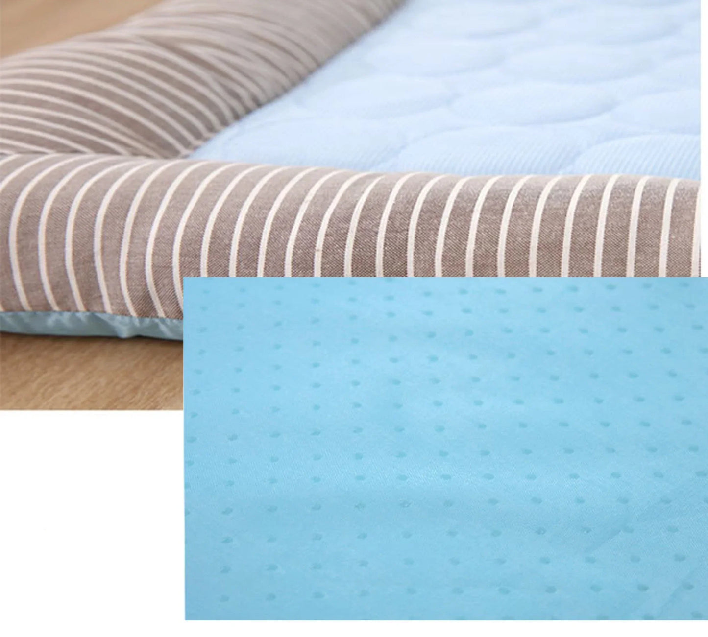Dog Ice Silk Material Soft For Summer Sleeping  Bed