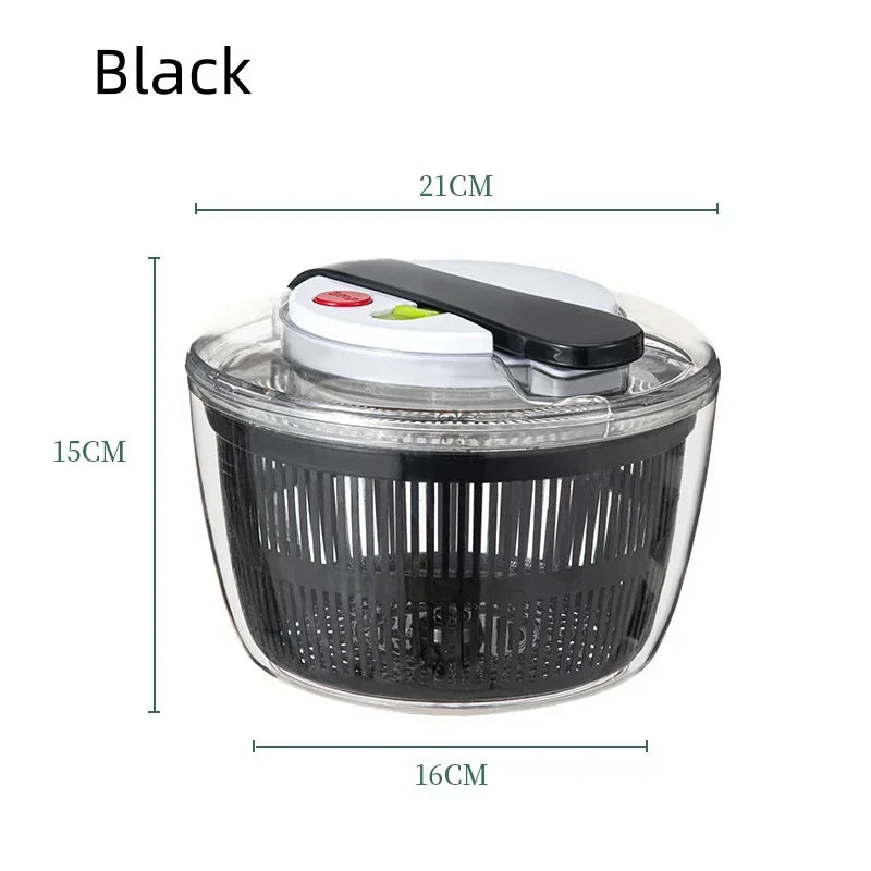 3 Liters Multifunctional Vegetables Salad Spinner