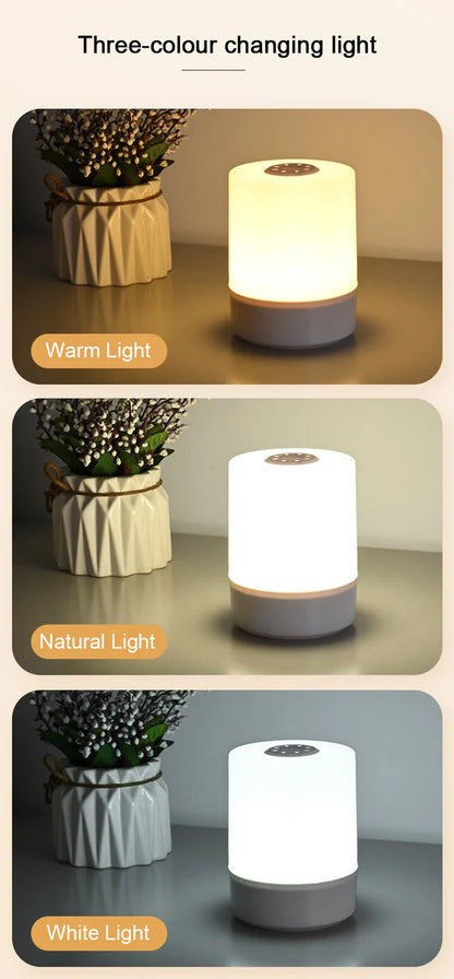 Dimmable Touch LED Bedside Night Lamp