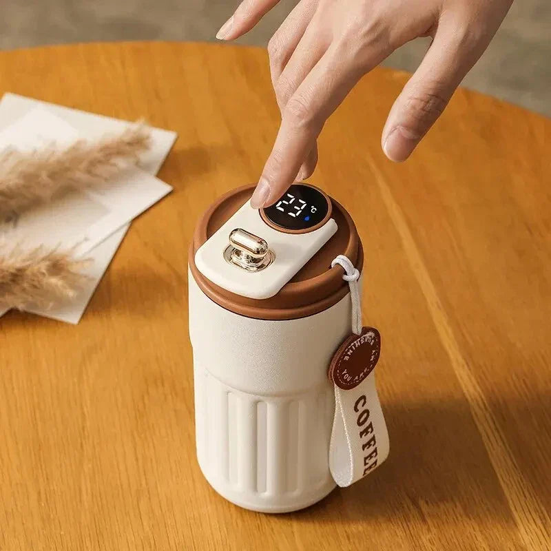 Smart Temperature Display Insulated Coffee Cup