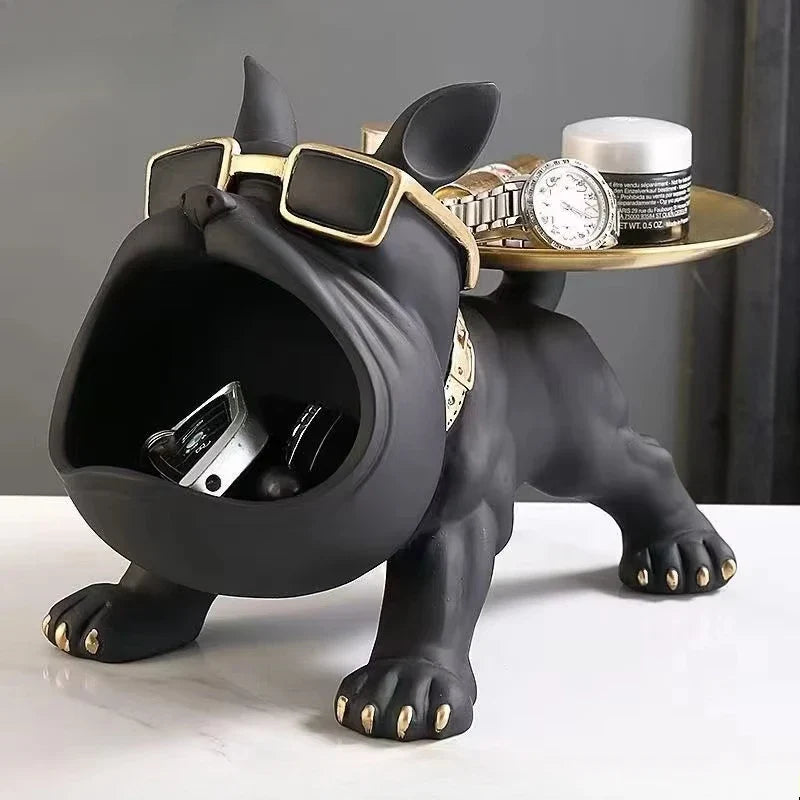 30cm Home Decor Bulldog Figurine
