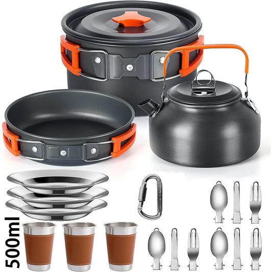 Non-stick Outdoor Camping Cooking Set