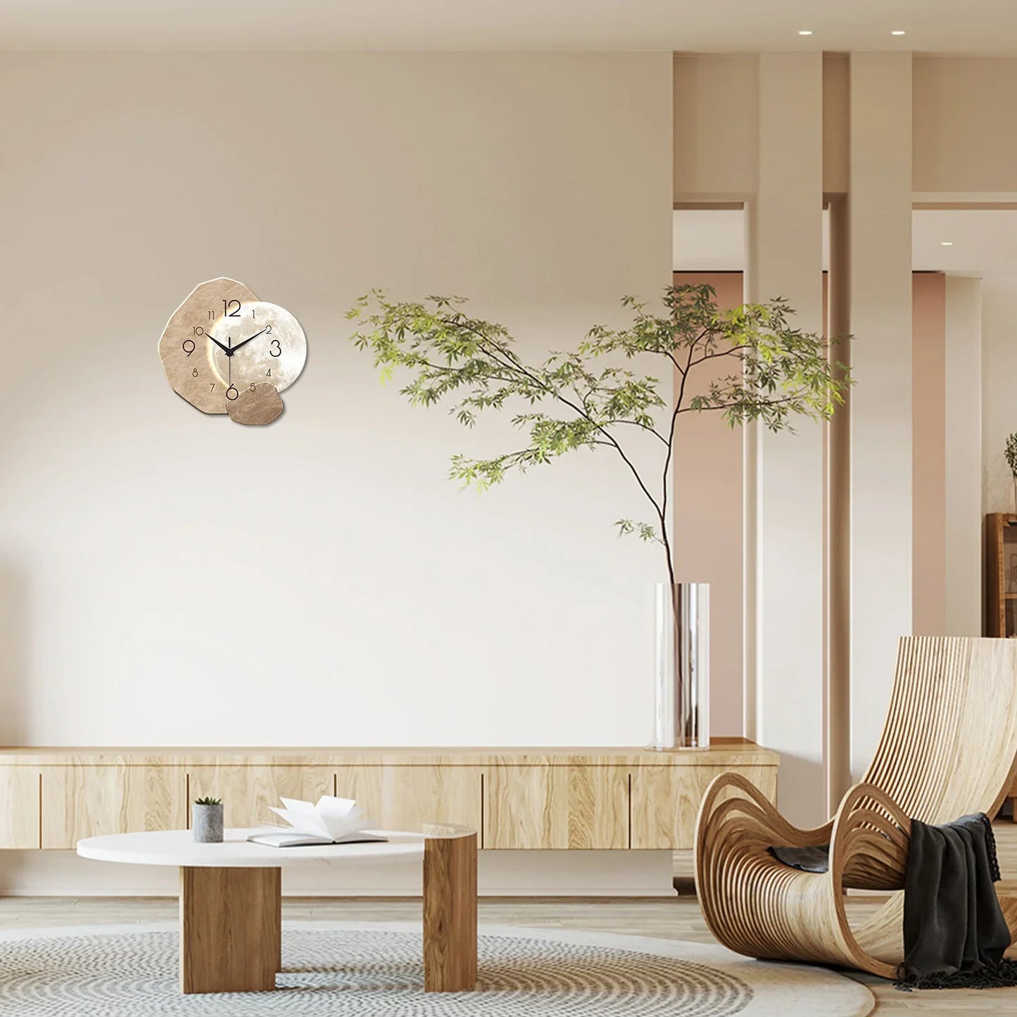 Modern Simple Silent Wall Clock