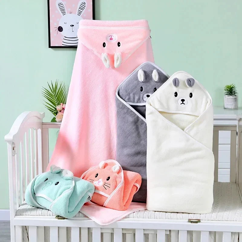 Baby Hooded Soft Bath Towel