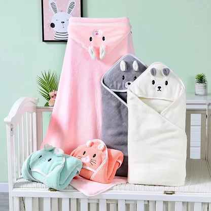 Baby Hooded Soft Bath Towel