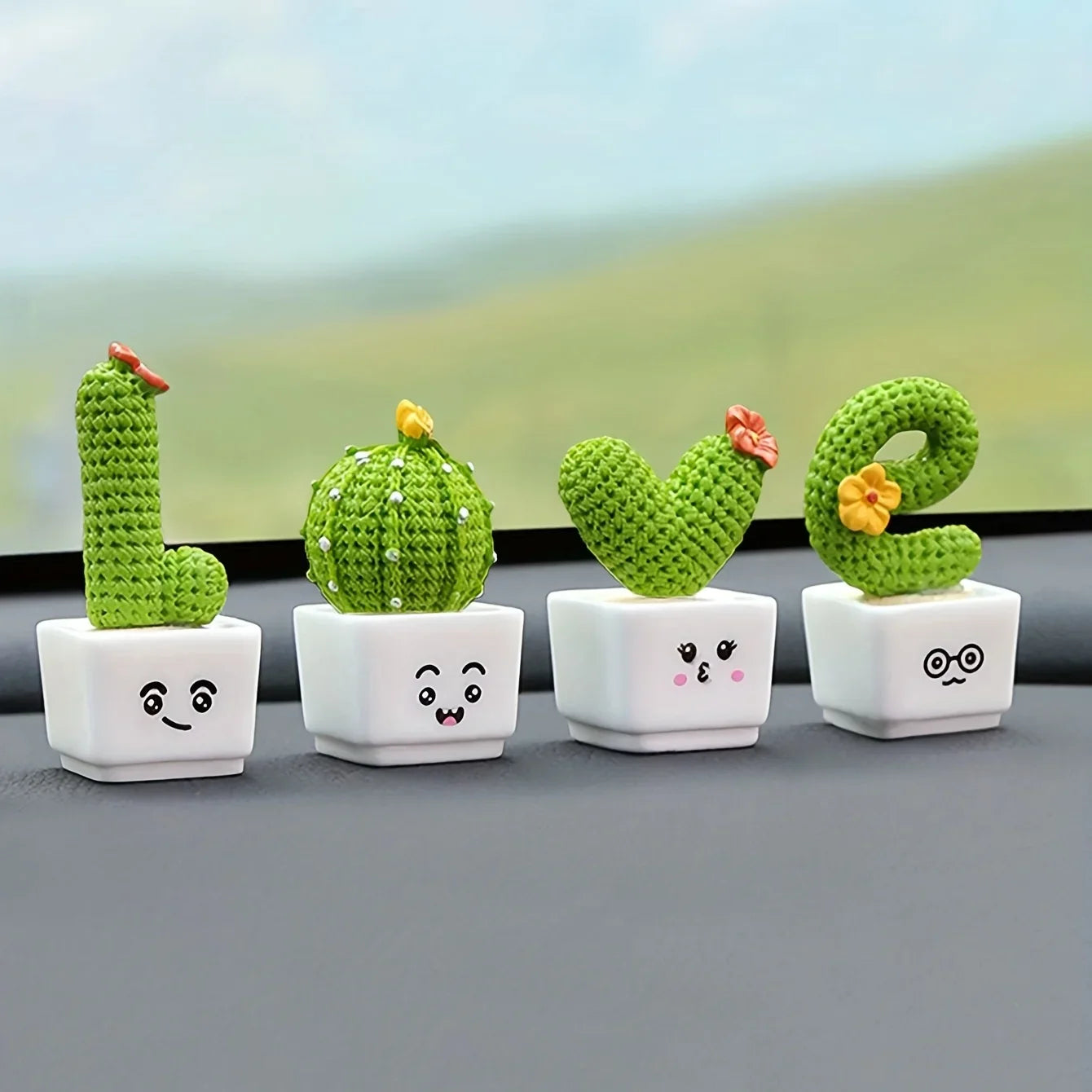 Resin Succulent Cactus