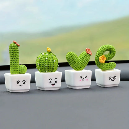 Resin Succulent Cactus