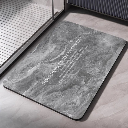 Quick Dry Bathroom Absorbent Anti Slip Floor Mat