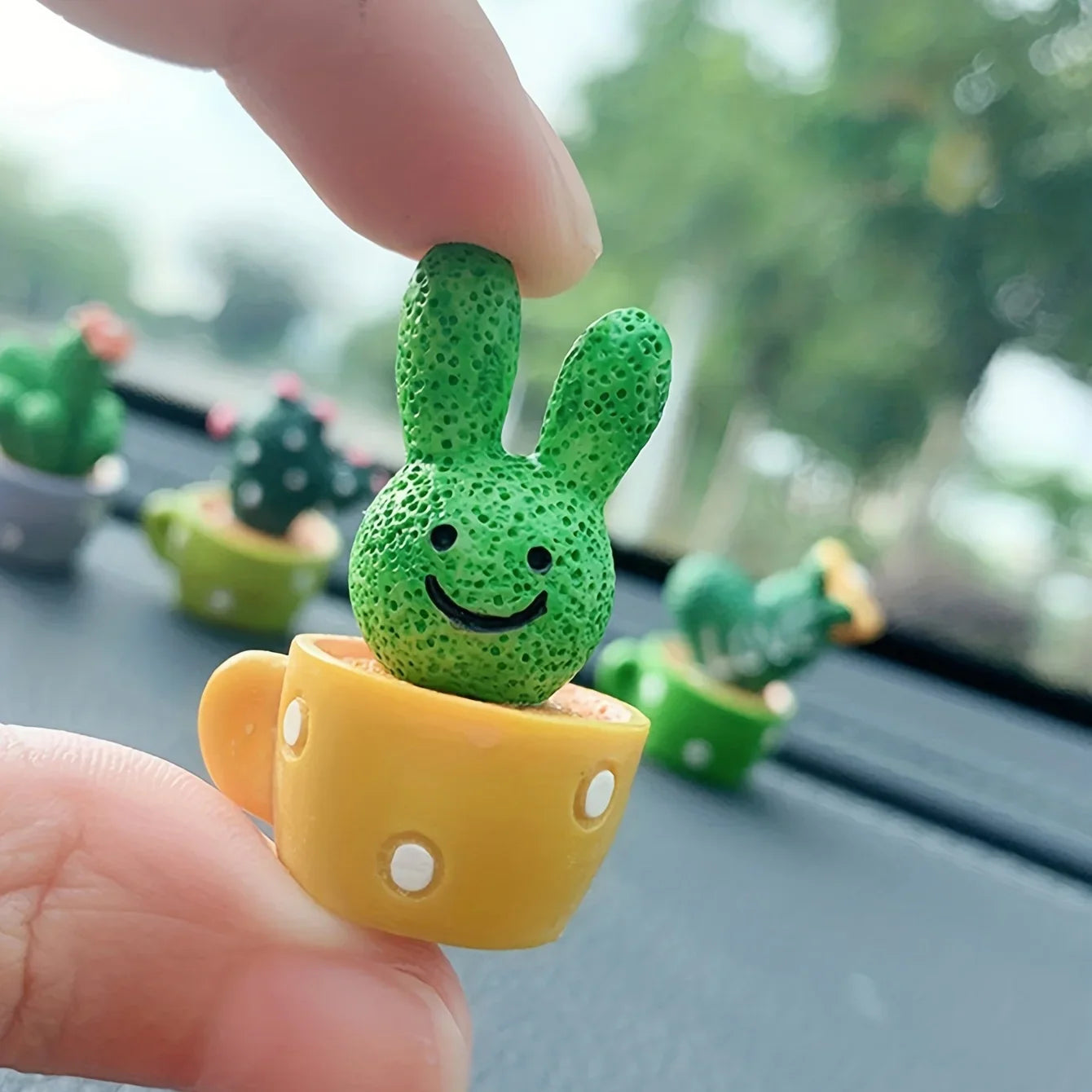 Resin Succulent Cactus