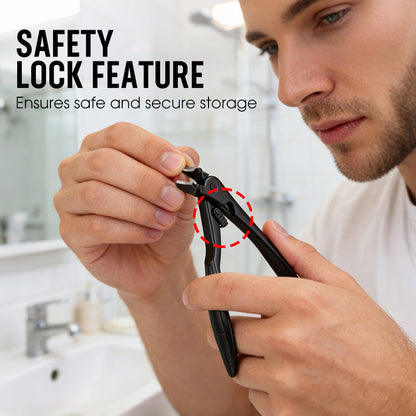 📢📢50% OFF NOW✨🔥Curved stainless steel nail clippers – Ergonomic and easy for seniors to use