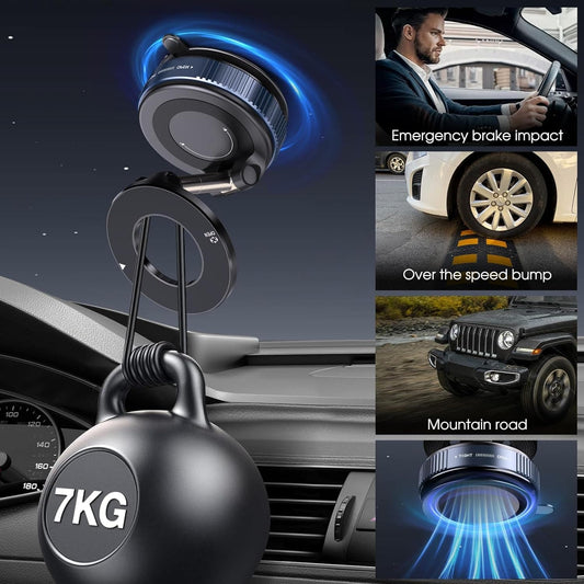 Heavy-duty 360° Vacuum Magnetic Phone Holder